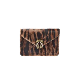 Alex Card Holder Leather Ocelot