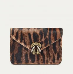 Alex Card Holder Leather Ocelot