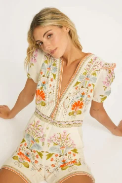Dany Romper Vintage Floral
