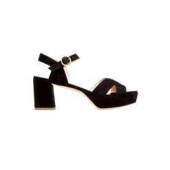 Deidre Black Suede