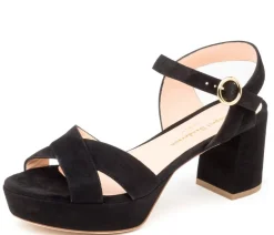 Deidre Black Suede