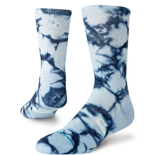 Dye Wool Mid Crew Ice Blue