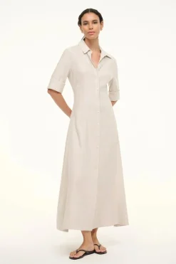 Joan Linen Dress Natural