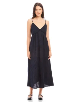 Leanna Midi Dress Navy