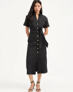 Tabby Midi Dress Black