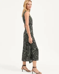 Viviana Dress Black Multi